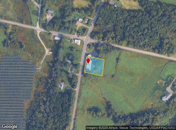 2631 Middle Rd, Sidney, ME Parcel Map