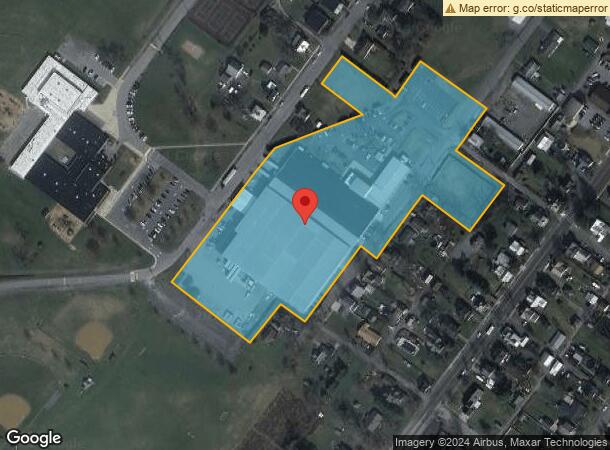  347 S Broad St, Hughesville, PA Parcel Map