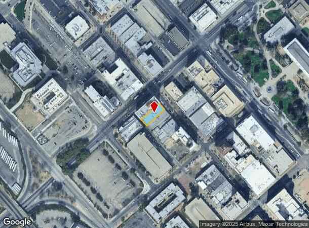  1155 Fulton St, Fresno, CA Parcel Map