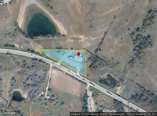  4686 E Highway 114 Rd, Rhome, TX Parcel Map
