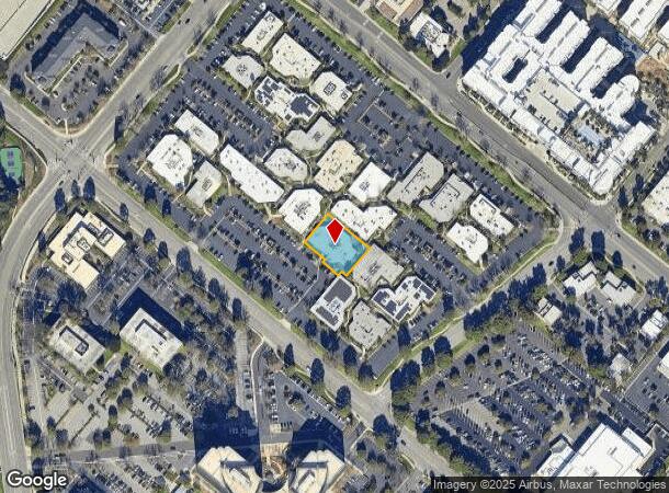  5001 Birch St, Newport Beach, CA Parcel Map