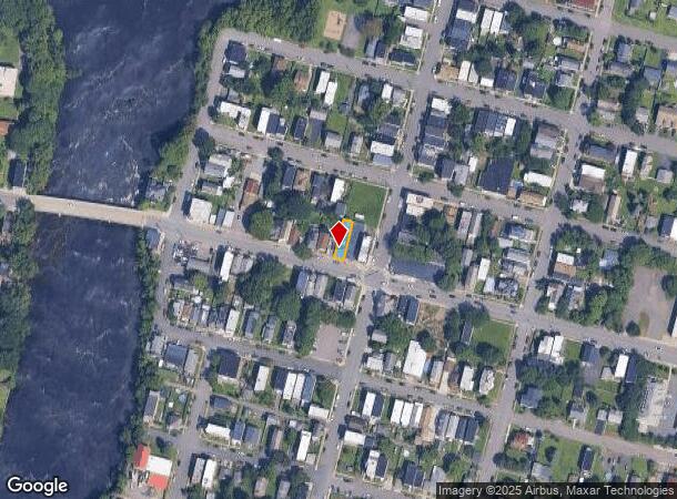 93 Ontario St, Cohoes, NY Parcel Map