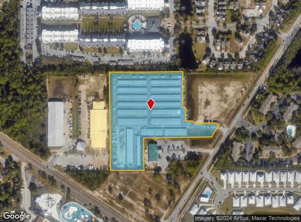  323 Alf Coleman Rd, Panama City Beach, FL Parcel Map