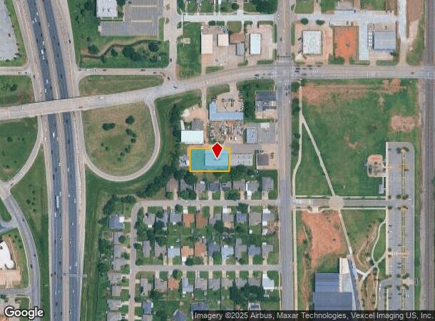  529 S Broadway St, Moore, OK Parcel Map