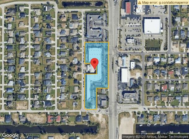  2708 Santa Barbara Blvd, Cape Coral, FL Parcel Map