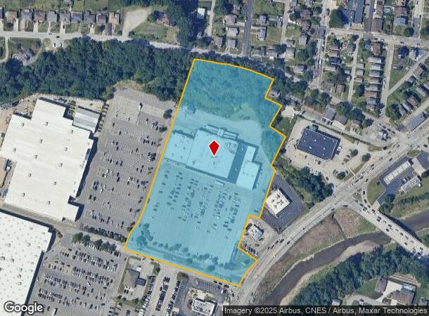 2100 Washington Pike, Carnegie, PA Parcel Map