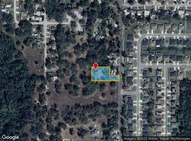  205 Fern Dr, Leesburg, FL Parcel Map