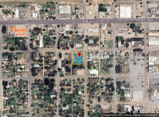  321 S Virginia Ave, Mercedes, TX Parcel Map