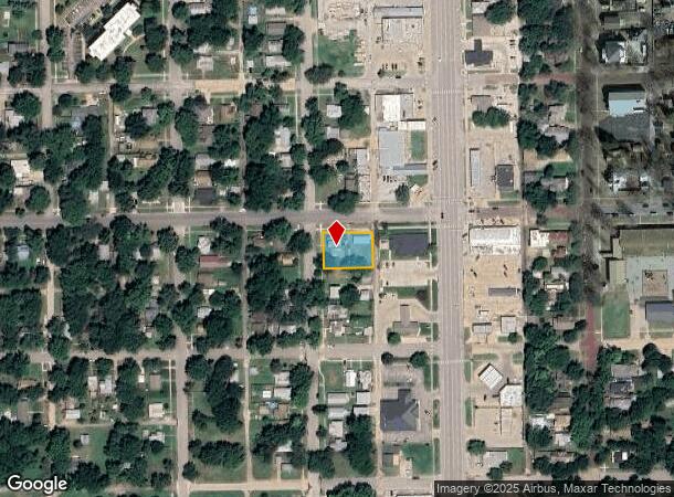 1402 Manning St, Winfield, KS Parcel Map