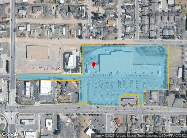 3610 Dell Range Blvd, Cheyenne, WY Parcel Map