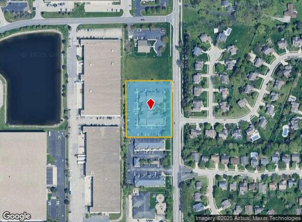 9780 Lantern Rd, Fishers, IN Parcel Map