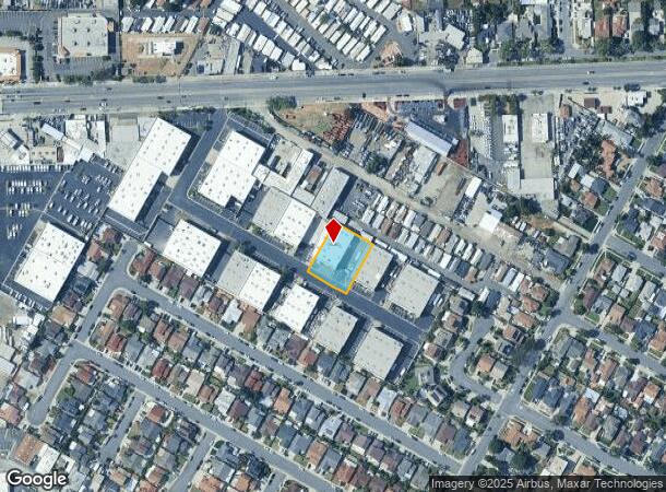  9078 Rosecrans Ave, Bellflower, CA Parcel Map