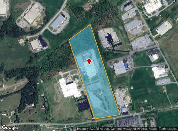 2460 N 4Th St, Wytheville, VA Parcel Map