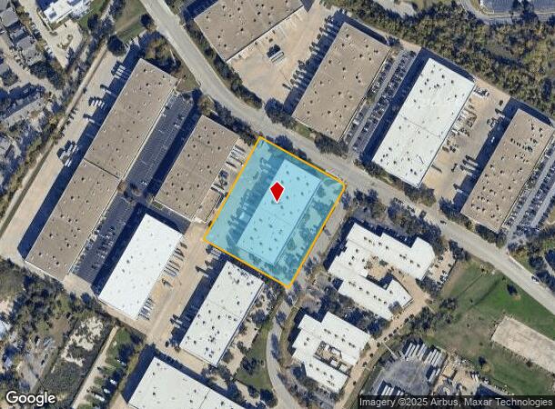  3815 Jarrett Way, Austin, TX Parcel Map