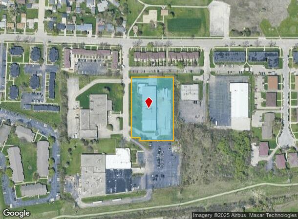 1833 Oakdale Ave, Racine, WI Parcel Map