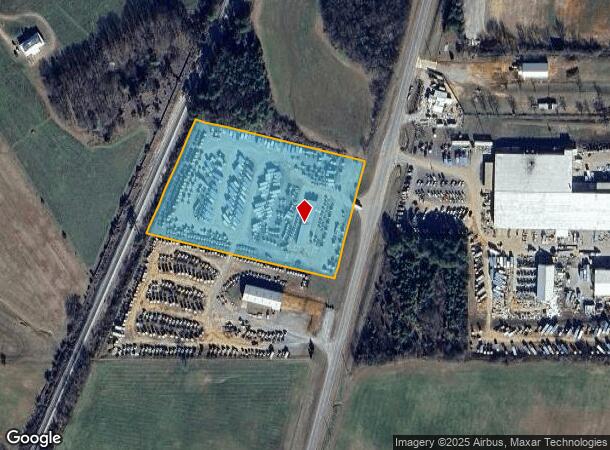  4093 Highway 411 Ne, Rydal, GA Parcel Map