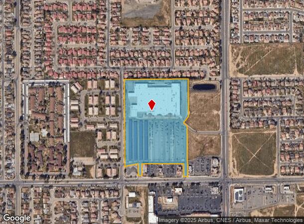  1731 E Avenue J, Lancaster, CA Parcel Map