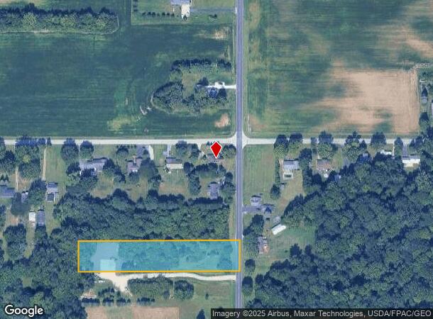  2114 S Main St, Clyde, OH Parcel Map