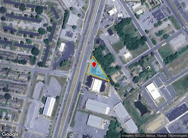 497 S Dupont Hwy, Dover, DE Parcel Map