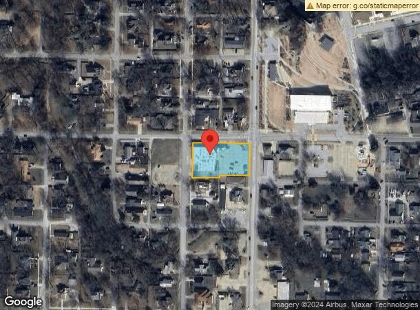  500 S Mount Olive St, Siloam Springs, AR Parcel Map