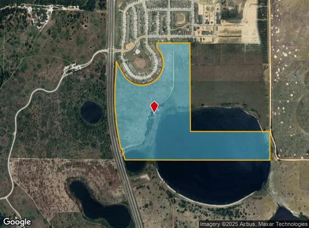  7126 N Bradshaw Rd, Clermont, FL Parcel Map