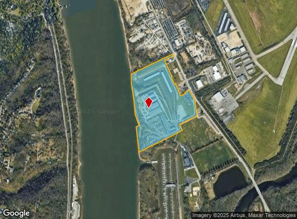 4601 Kellogg Ave, Cincinnati, OH Parcel Map