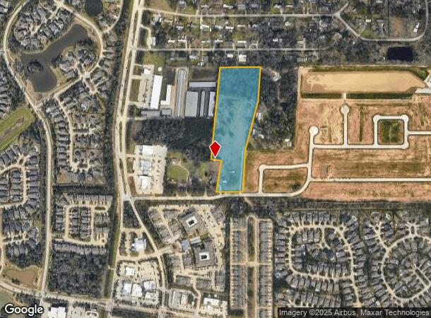  8222 Indian Hill Rd, Spring, TX Parcel Map