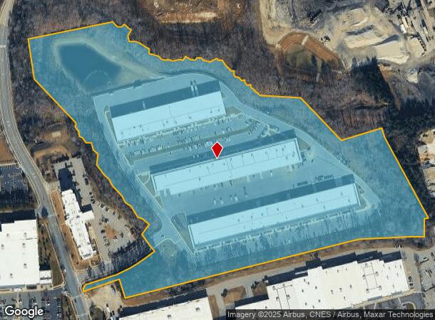  520 Hinton Pond Rd, Knightdale, NC Parcel Map