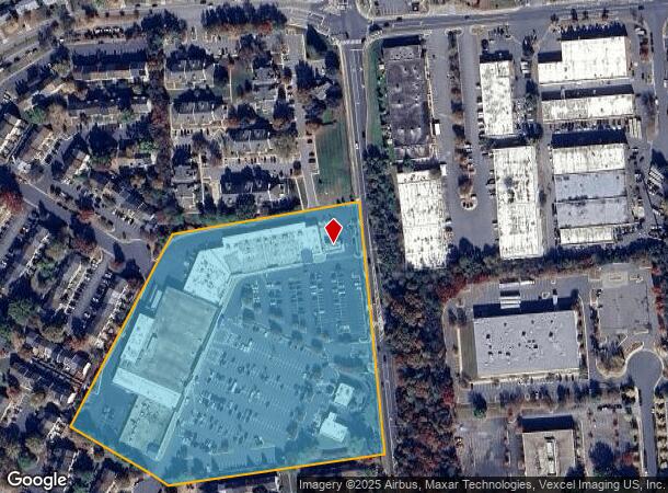  8040 Rolling Rd, Springfield, VA Parcel Map
