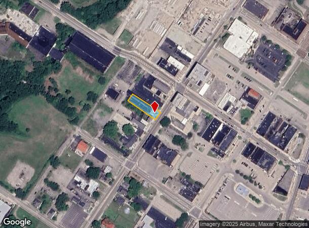  34 S Main St, Oxford, OH Parcel Map