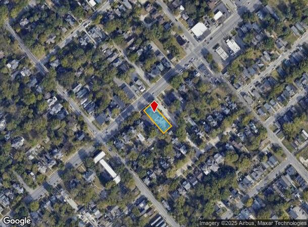  628 N Broadway, Lexington, KY Parcel Map