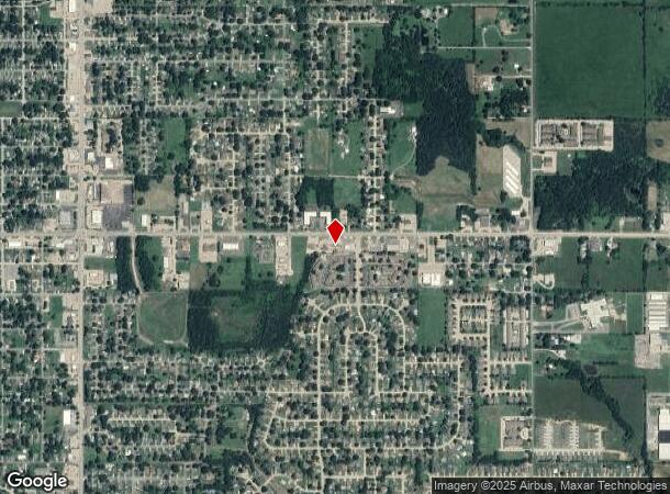  3305 Chandler Rd, Muskogee, OK Parcel Map