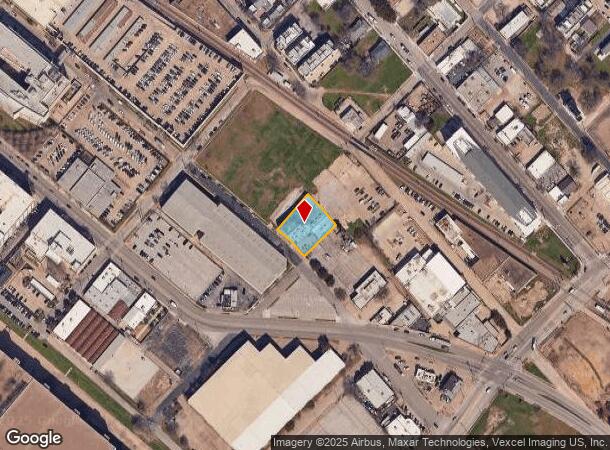  1724 Cockrell Ave, Dallas, TX Parcel Map