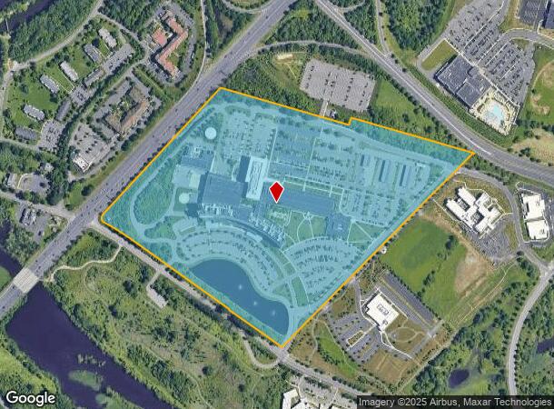  1 Plainsboro Rd, Plainsboro, NJ Parcel Map