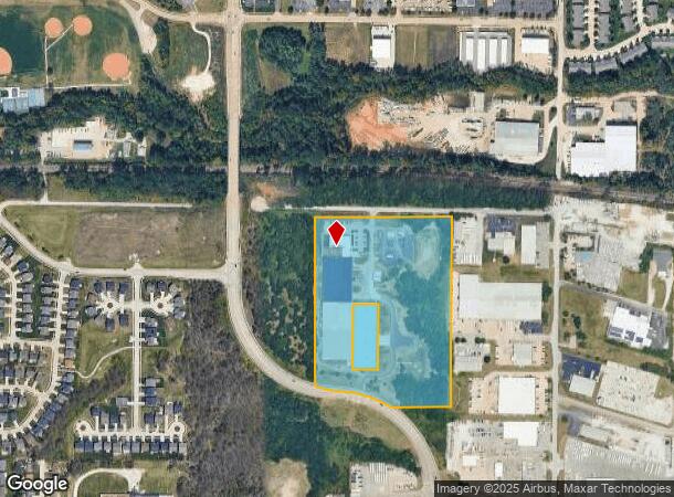 1012 E Wabash St, O Fallon, MO Parcel Map