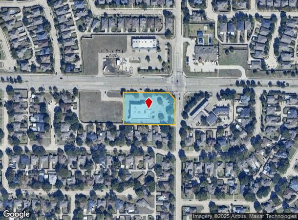 1540 E Main St, Allen, TX Parcel Map