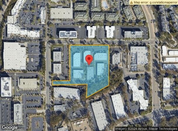  9879 Hibert St, San Diego, CA Parcel Map