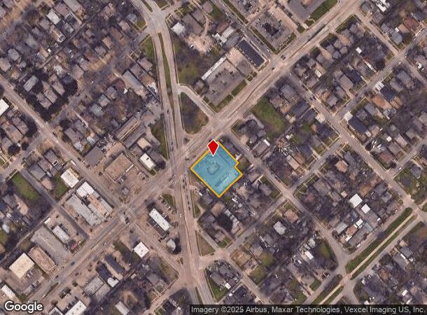  5114 Columbia Ave, Dallas, TX Parcel Map