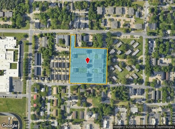  1902 S Bloomfield Loop, Fayetteville, AR Parcel Map