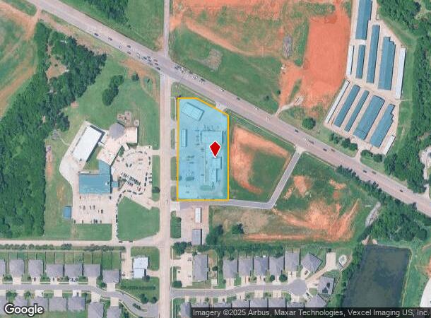  12408 N Mustang Rd, Yukon, OK Parcel Map