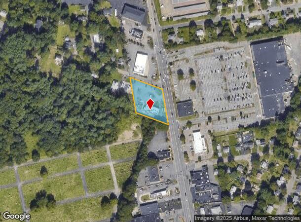  299 Washington St, Stoughton, MA Parcel Map