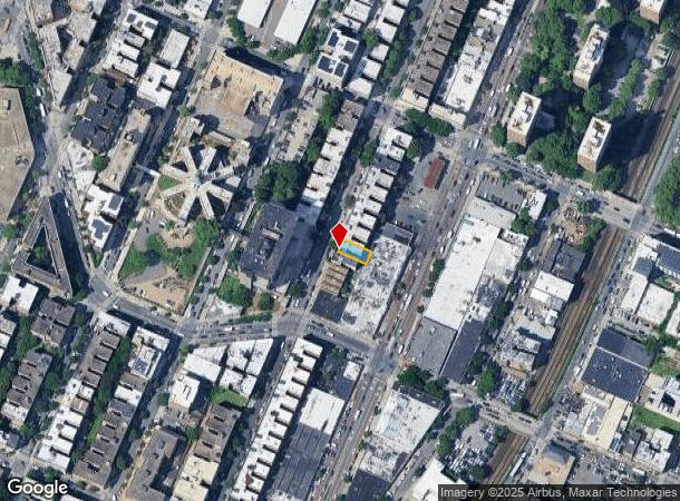 1182 Clay Ave, Bronx, NY Parcel Map