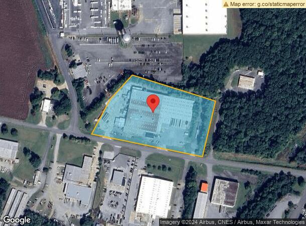  1507 Industry Dr, Burlington, NC Parcel Map