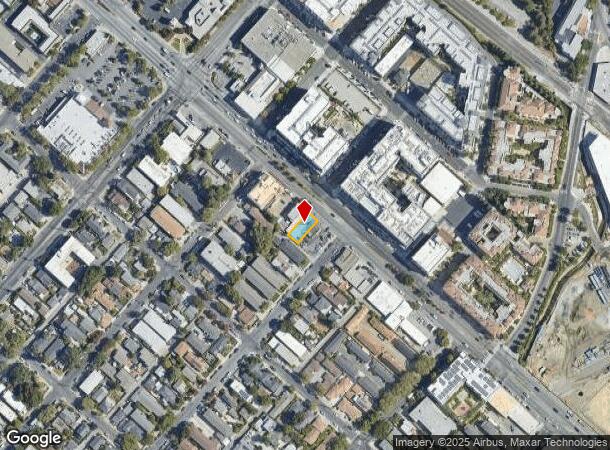  1326 El Camino Real, Redwood City, CA Parcel Map