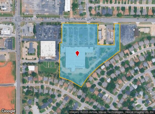  730 W Danforth Rd, Edmond, OK Parcel Map