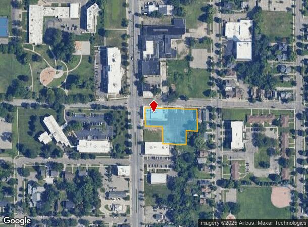  932 Division Ave S, Grand Rapids, MI Parcel Map