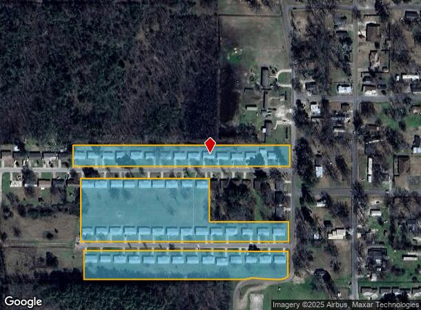 2004 Harper St, Winnsboro, LA Parcel Map
