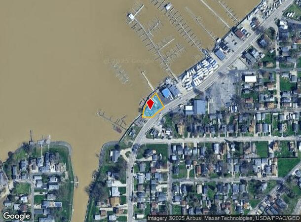 5813 Edgewater Dr, Toledo, OH Parcel Map