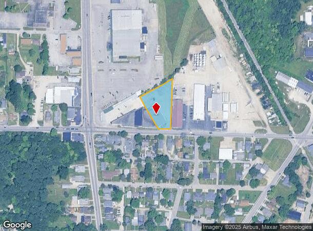 214 E Centennial Ave, Muncie, IN Parcel Map