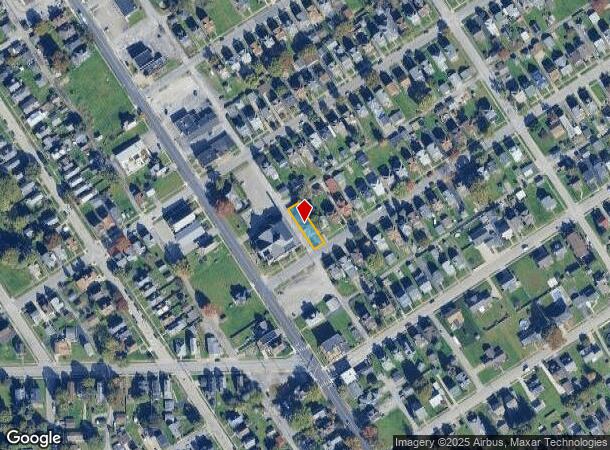  909 Adams St, New Castle, PA Parcel Map